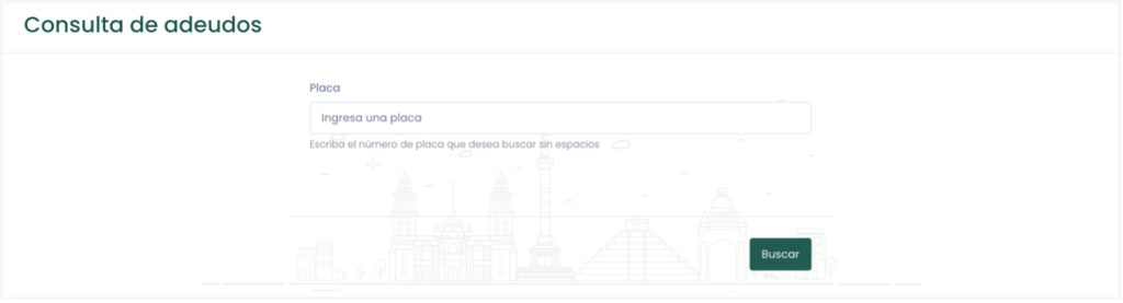 Portal de adeudos de tesorería