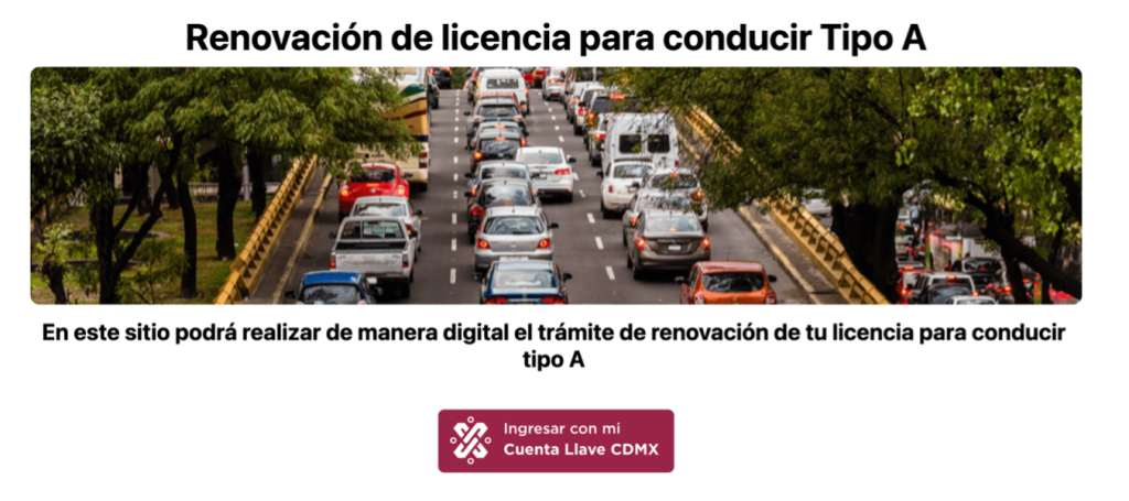 Trámite de renovación de licencia para conducir - Trámites vehiculares
